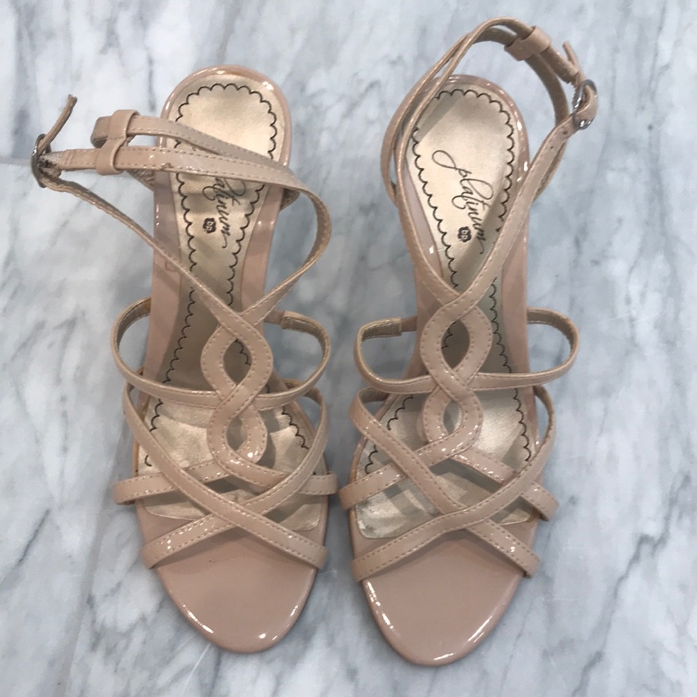 Nude Strappy Sandals